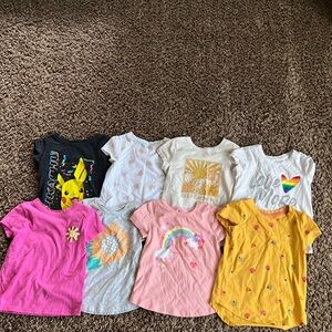 Girls Size 5 Shirt Bundle